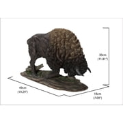 Bison Head Down - Large