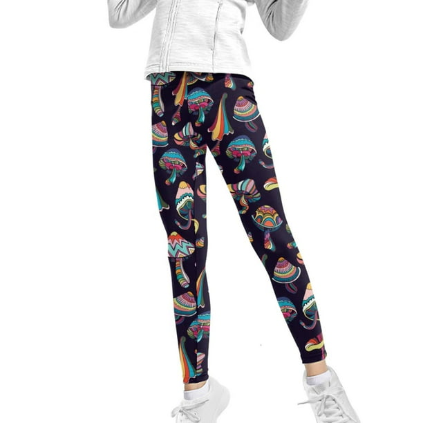 Charles Keasing Erfenis Editor FKELYI Kids Leggings with Psychedelic Mushroom Size 12-13 Years Soft Daily  Life Yoga Pants for Girls Comfortable Dancing Youth Tights Fashion -  Walmart.com