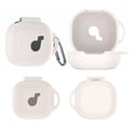 thumbnail image 4 of Yucurem Silicone Case with Carabiner Protective Cover for Soundcore P40i (Beige), 4 of 10