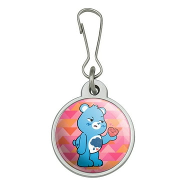 Care Bears: Unlock the Magic Grumpy Bear Jacket Handbag Purse Luggage Backpack Zipper Pull Charm