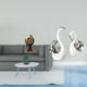 thumbnail image 2 of Figura De Cisne Con Globo Terráqueo, Estatua Moderna, Reloj De Mesa, Adorno Coleccionable Para Escritorio, Estantería, Oficina, Chimenea, Dormitorio, Armario, Sala De Estar, Decoración Para, 2 of 8