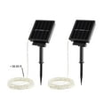 thumbnail image 2 of Pure Garden 2-Pack of 100 Solar-Powered Starry String Lights (Warm White), 2 of 7