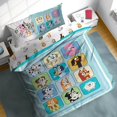 thumbnail image 1 of Up Bluey & Friends Ensemble de Couette Complet - 7 Pcs Literie pour Enfants Inclus, 1 of 6