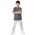 thumbnail image 4 of Wonder Nation Boy's Short Sleeve Elevated Graphic T-Shirt 2-Pack, Sizes 4-18, 4 of 8