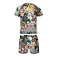 thumbnail image 6 of My Hero Academia Boys Rash Guard Set 2 Piece Swimsuits Short Sleeve Bathing Suits with Trunks, 6 of 7