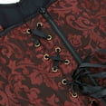 thumbnail image 4 of UPPADA Corset Tops for Women Clearance,Womens Bustier Lingerie Bodice Corset Plus Size Bustier Tops Pattern Corset Belt Floral Bustier Top Underbust Lace Up Corset, 4 of 7