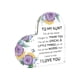 thumbnail image 1 of Ornamentos de Acrílico Transparentes en Forma de Corazón Bendición 10x10x1cm, Plástico Sólido con Palabras Especiales, Caja de Regalo Incluida, para Escritorio, Estante, Ventanal, Decoración Y Gratitu, 1 of 8