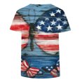 thumbnail image 5 of Blusa de manga corta con cuello en V para mujer, informal, sexy, a la moda, de verano Pompotops hkajfhjk470161, 5 of 5