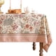 thumbnail image 1 of Mantel de Lino Rosa Diseñado por Patdrea para Mesa Cuadrada 170x170cm, 1 of 9