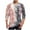 Pink, variant on SGFCWSX Blouses for Men Casual, Crewneck Quick Dry Graphic Athletic for Big & Tall Men Black L