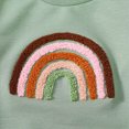 thumbnail image 5 of HCNTES Baby Girl Clothes Winter Toddler Clothes Baby Girls Heart Embroidery Long Sleeve Sweatshirt Pants Girls Warm Winter Outfits Set Baby Girl Winter Clothes, 5 of 9