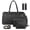 Black, variant on Ruvalino Baby Diaper Bag Backpack, Waterptoof Large Multifunctional Travel Bag with Extra Durable Fabric and Foldable Changing Pad included, Gray