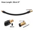 thumbnail image 4 of Unique Bargains 20cm 8' Tire Valve Stem Extension Inflator Extension Hose Universal Fit for Car Bicycle Quick Connect, 4 of 7