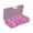 Pink and white, variant on NANMELX Clear Plastic Organizers For DIY Projects And Small Hardware With 10 Dividers