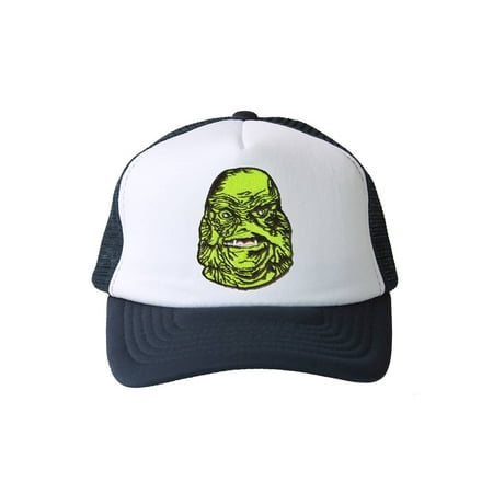 Trucker Mesh Vent Snapback Hat, Creature 3D Patch