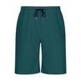 thumbnail image 7 of Stamzod Men's Swim Trunks 2 In 1 Quick-Dry Beach Shorts with Pockets Lightweight Bathing Suit Green S, 7 of 7