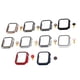 thumbnail image 5 of 10 Uds. Para funda IWatch, funda protectora de pantalla de reloj de vidrio templado duro para SE(2022) 6 5 4 SE 40mm para reloj IOS, 5 of 8