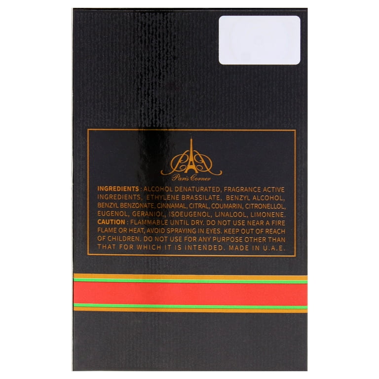 Paris Corner Charuto Tobacco Vanille Unisex EDP Spray, 3.4 oz