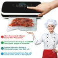 NutriChef PKVS18BK Automatic Food Vacuum Sealer