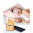 thumbnail image 4 of Lomi Wireless Bluetooth Speaker Lamp with Himalayan Salt + Satin Sleep Kit, Pink, 4 of 6