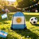 thumbnail image 5 of Flag Drawstring Backpack For Football Matches Sports Sackpack With Teams Print Ideal for Soccer Fans Games Daily Use, 5 of 6