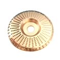 thumbnail image 2 of piezas de disco de pulido para lijar madera, herramientas para tallar madera, disco abrasivo para ángulos, dorado, 2 of 5