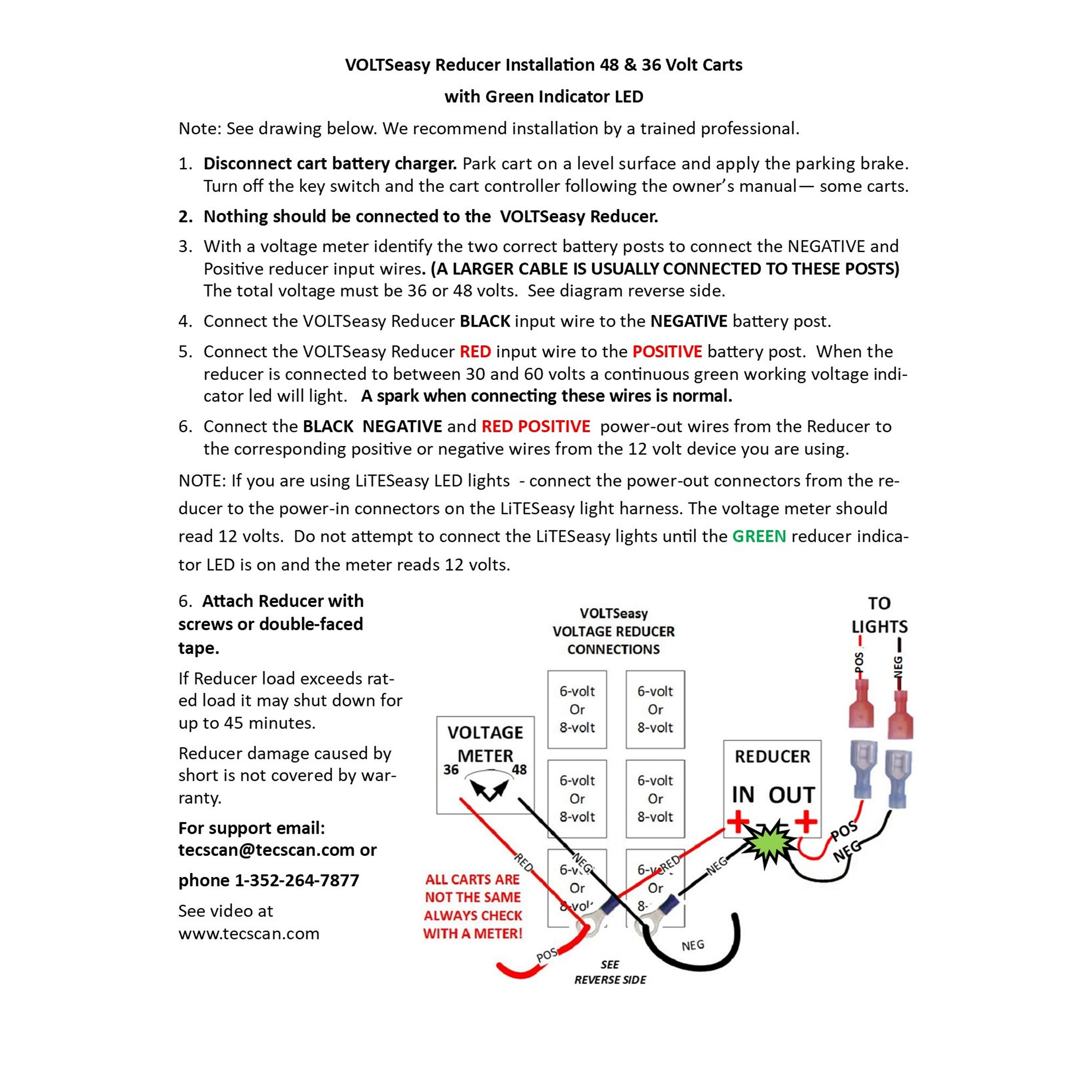 Ezgo Wiring Diagram 48 Volt from i5.walmartimages.com