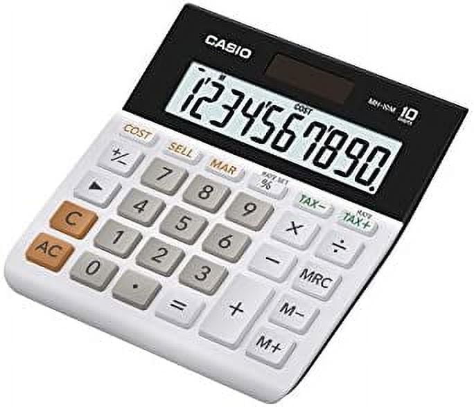 Casio MS-80B Standard Function Desktop Calculator,Black - Walmart.com