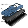 thumbnail image 4 of for iPhone 15 Étui 6,1 Pouces [Compatible avec MagSafe] Support Invisible Intégré, Étui de Protection Souple en TPU Antichoc de Qualité Militaire, Bleu, for iPhone 15, 4 of 8