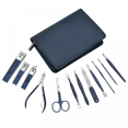 thumbnail image 2 of Blue 12 Piece Nail Enhancement Tool Set, Stainless Steel Nail Clipper Set, Home Manicure Nail Clipper, 2 of 4