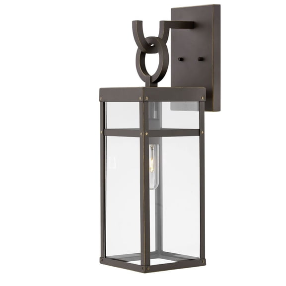 Hinkley Lighting - Porter - 1 Light Medium Outdoor Wall Lantern in Transitional
