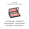 thumbnail image 2 of Phase Zero Makeup Powder Blusher - "Mixed Emotions" - 4g / 0.141 oz - Full Coverage, Natural Blush - Soft, Buildable Pink, Coral, Peach & Golden Hues - Gives Cheeks a Radiant Glow & Smooth Finish, 2 of 5