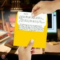 thumbnail image 3 of Yellow A7 Bright Color Envelopes - 5 1/4 x 7 1/4 Inches - Perfect for 5x7 Photos, DIY Arts and Crafts Cards - for Professional and Homemade Projects - Pack of 50 Envelopes, 3 of 5