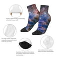 thumbnail image 4 of Breathable Athletic Socks Nebula Cushioned Quarter Socks for Men Women, 4 of 7