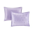 thumbnail image 5 of Home Essence Teen Audrey Metallic Printed Plush Comforter Set, 5 of 5
