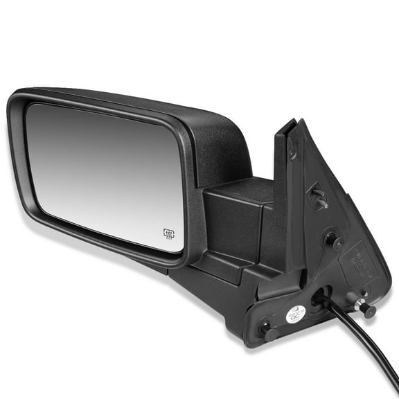 DNA Motoring OE Style Power Heated Left Door Mirror Compatible with 2006-2010 Jeep Comander