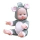 thumbnail image 5 of Muñeca de vinilo, muñeca parlante artificial, muñeca infantil, juguete lavable, casa de juego de goma suave, juguete de decoración de muñecas, 5 of 5