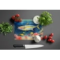 thumbnail image 3 of Yellowfin Tuna Glass Cutting Board Large 12 in x 15 in, 3 of 5