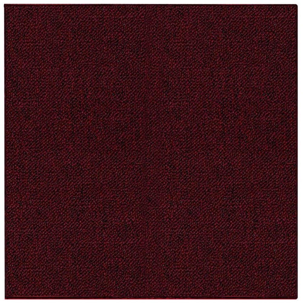 Broadway Collection Pet Friendly Indoor Outdoor Area Rugs Burgundy 2