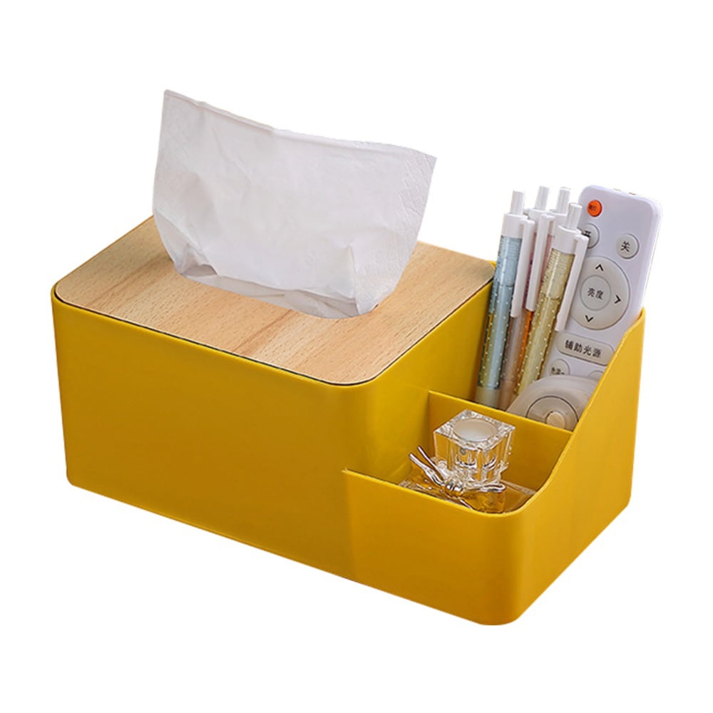 Tissue Box Holder, Tissue Box Cover Rectangular, Nightstand Organizer