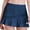 Navy Blue, variant on Women's Skirts Waist Pleated Elastic Tennis Sports a-Line Dress Womens Workout Skorts Female Beach Short Swing Hem Ruched Skirt with Pockets Inner Skorts Navy Blue XL