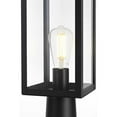 thumbnail image 3 of Elegant Lighting Hilton 7 inch Outdoor Pendant in Black, 3 of 7