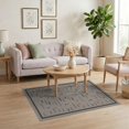 thumbnail image 3 of ODIKA 4'x6' Beige Brown Abstract Geometric Washable Area Rug Contemporary Minimalist Scattered Rectangle Pet Friendly, Non-Shedding for Bedroom, Reading Nook, 3 of 7