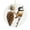 Pattern-4, variant on Christmas Ornaments Watercolor Bird Custom 3" Ceramic 2025 Xmas Ornament Christmas Ornaments for Christmas Tree Decorations Chickadee Bird with Pine Cone Ceramic Christmas Ornament