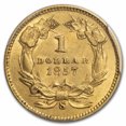 thumbnail image 3 of 1857-S $1 Indian Head Gold Dollar AU-55 PCGS, 3 of 3