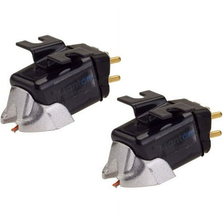 Stanton 505.V3 H4 Spherical DJ Mix Scratch Turntable Cartridges, 2-Pack
