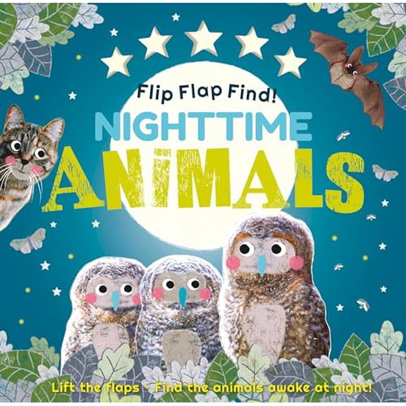Pre-Owned Flip Flap Find! Night-Time Animals: Lift the Flaps. Find the Animals Awake at Night! (Unknown) 0744034922 9780744034929