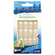 Kiss Products Broadway Nails Deceptions Nails, 24 ea
