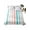Green, variant on Geometric Stripe Full Size Flat Sheet, Wrinkleproof & Fadeproof Cooling Flat Bed Sheet Only, Ombre Farmhouse Blue Vertical Striped Breathable Soft Bedding Top Sheets 81 x 96 Inches