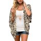thumbnail image 1 of Cárdigan de gasa de verano para mujer, chaqueta holgada con estampado elegante y transpirable de poliéster para fiesta tipo 1 2XL, 1 of 6